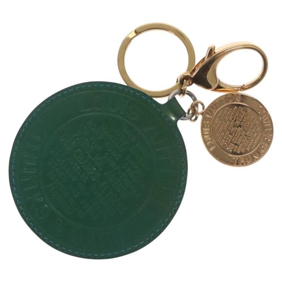 LOUIS VUITTON Vernis T&B Porte Cles Ron Blue Galatic - Picture 2 of 10